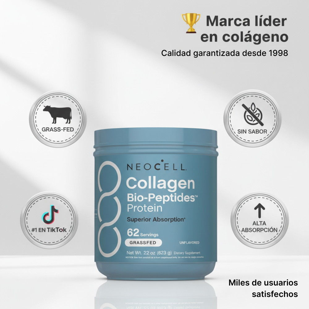 Colágeno Hidrolizado en Polvo – Belleza y Fortalecimiento Total